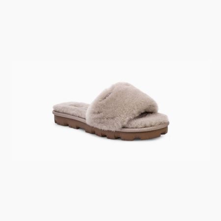 UGG Cozette Slide Grey Slippers for Women (RDYA54692)